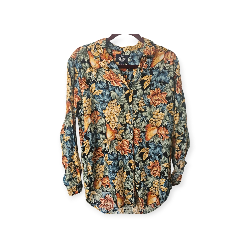 Dockers Floral Button Down Shirt - Multicolor